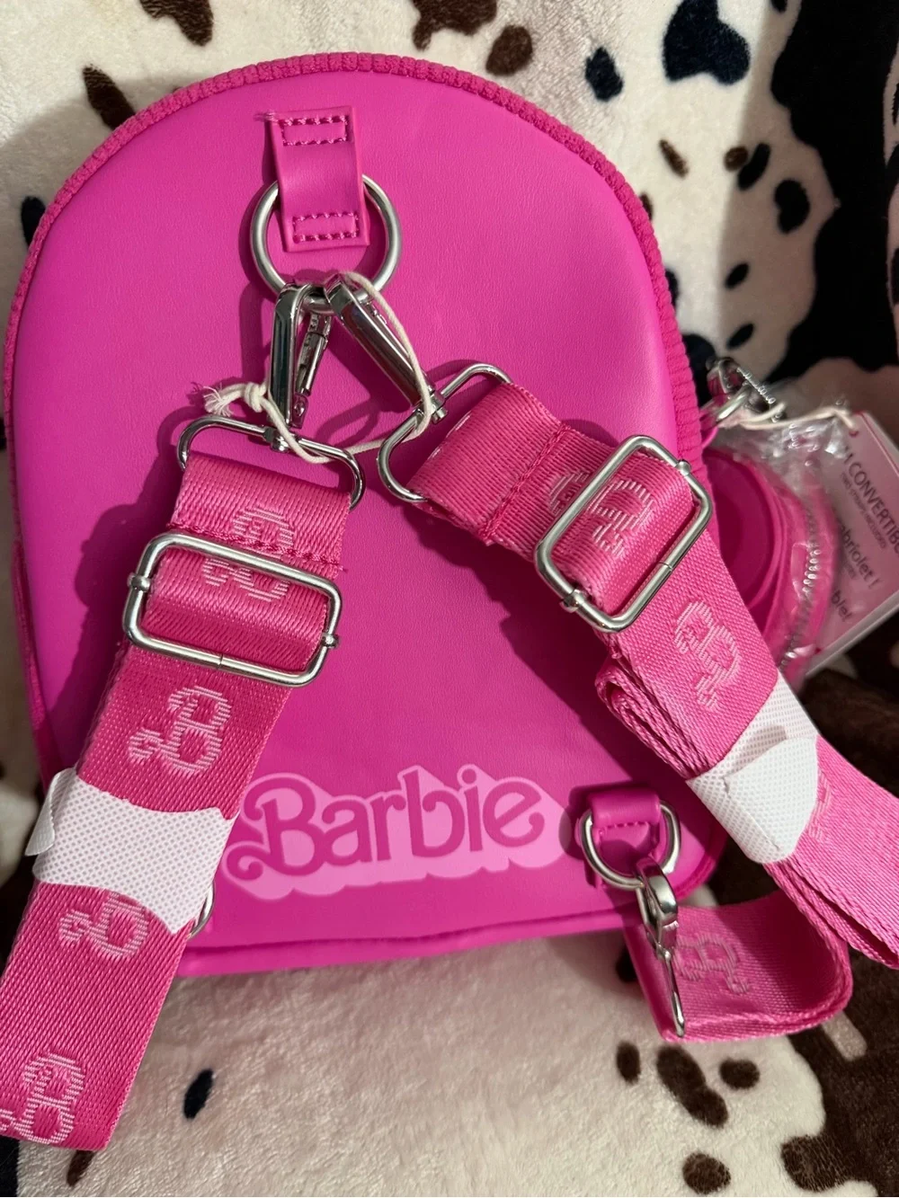 Loungefly Barbie Hot Pink Corduroy Mini Backpack